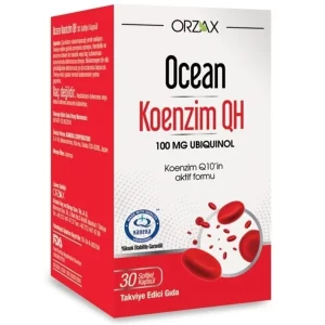 Orzax Ocean Koenzim QH 30 Kapsül